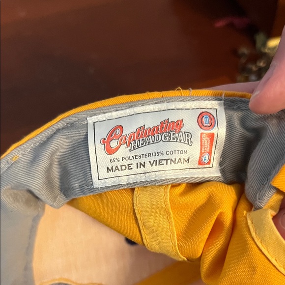 Yellow East Carolina University Pirates Hat - Picture 3 of 3